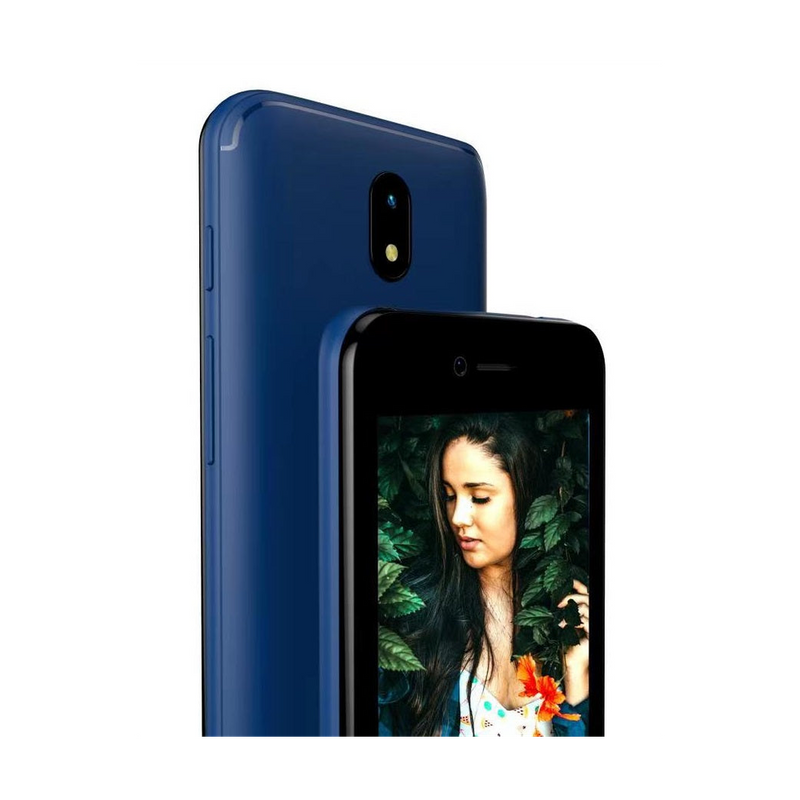High Quality TTfone Blue TT20 Dual SIM Android Smartphone + Charger & Vodafone Pay As You Go Sim