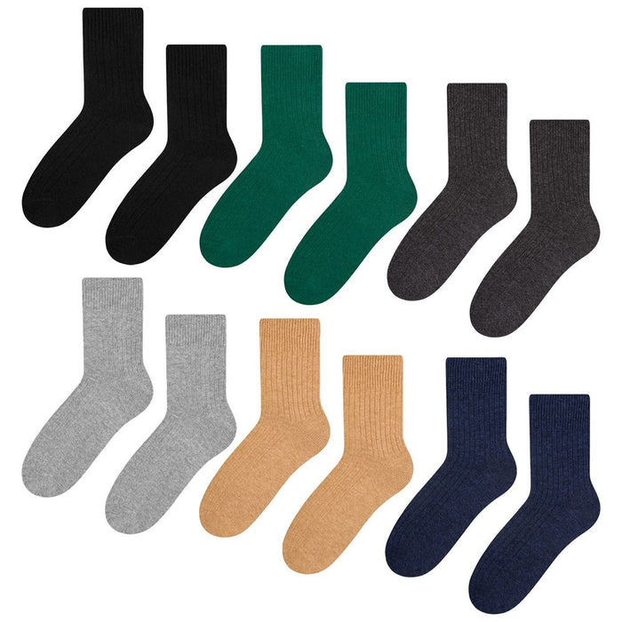 1 Pair of Men’s Thick Wool Dress Socks by Steven