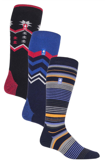 Heat Holders - Mens 3 PAIRS Ultra Lite Ski Socks