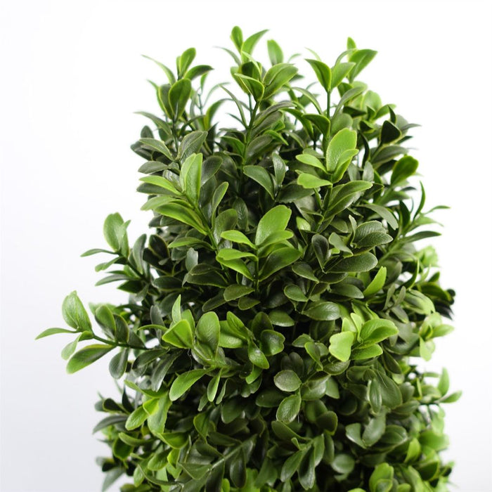 120cm UV Resistant Outdoor Spiral Buxus Artificial Tree | Realistic Foliage | High Quality