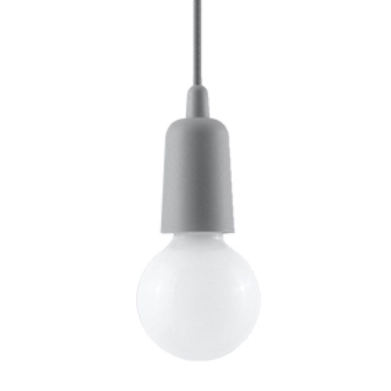 Pendant lamp PVC Diego modern Design E27