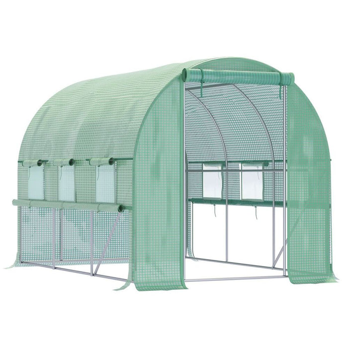 Premium Outdoor Greenhouse: UV-Protected, Great Ventilation, Easy Access - Grow Your Garden!