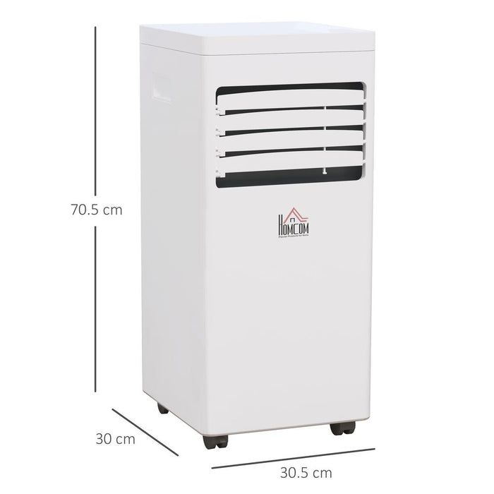 Mobile Air Conditioner White W/ Remote Control Cooling Ventilating 650W