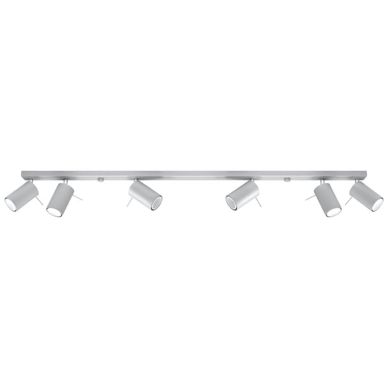 Modern Steel Ring Ceiling Lamp - High Quality GU10 Spotlights