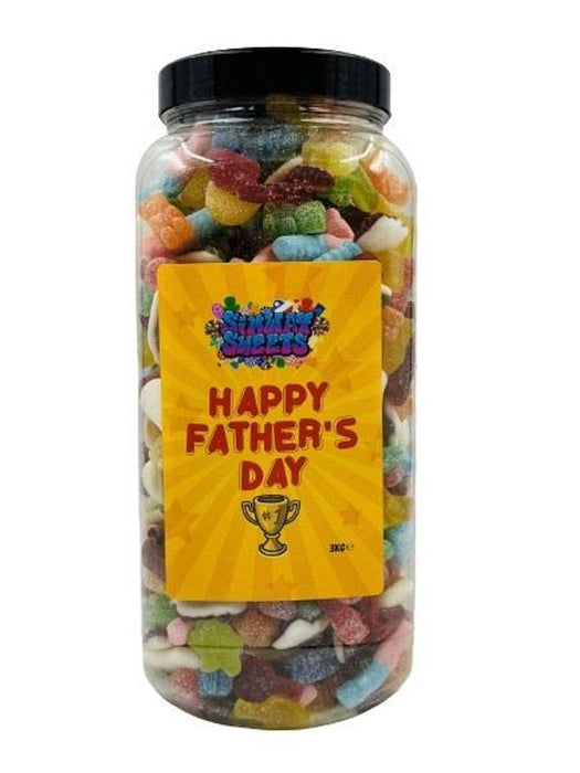 Fathers Day Mega Jar - Fizzy & Jelly Mix