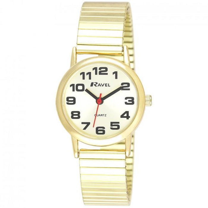 Ravel Ladies Gilt Expander Strap Watch