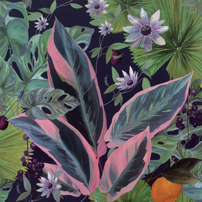 Premium Passion Flower Navy sw12 - Guaranteed Quality!