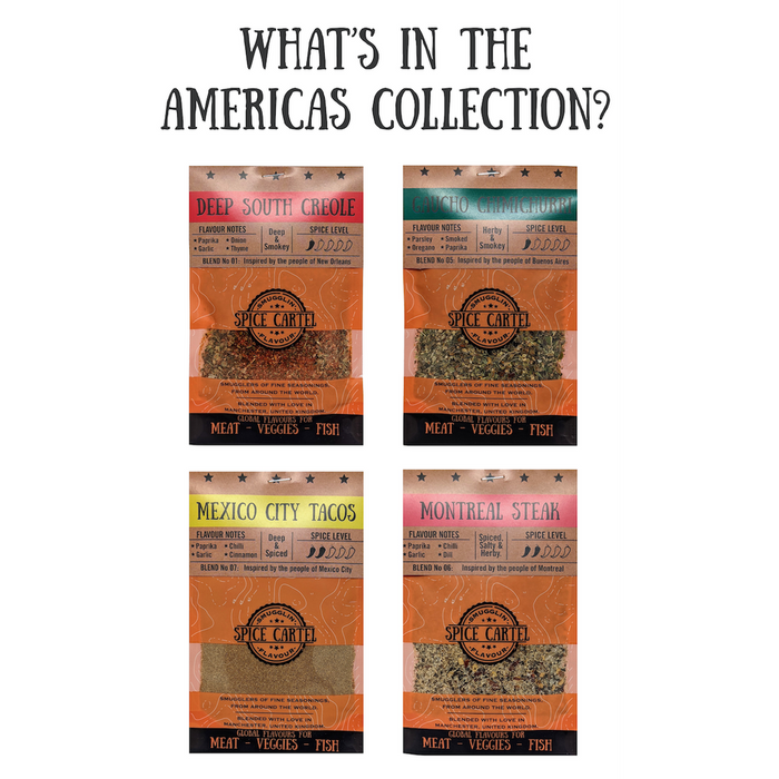 Americas Spice Gift Box | Flavours From North & South America