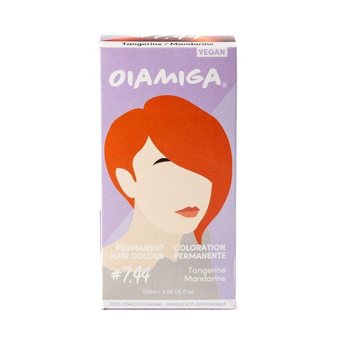 Tangerine Permanent Hair Colour - Vibrant, Long-lasting, Eco-friendly