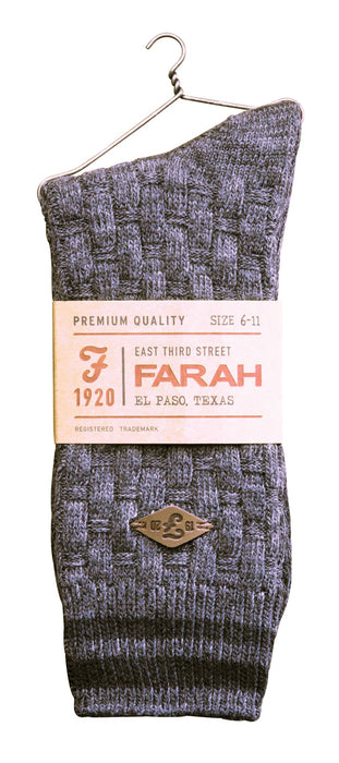 Farah 1920 - 2 Pairs Mens Knit Socks