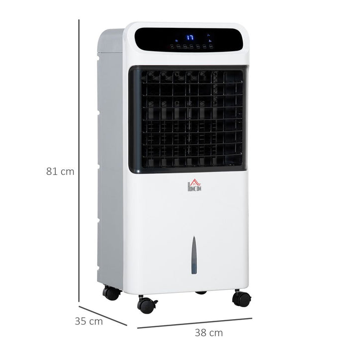 Portable Air Cooler, Ice Cooling Fan, Evaporative Humidifier Unit - High Quality, from HOMCOM