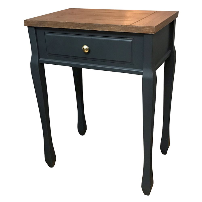 Premium Handcrafted 78CM Wooden 1 Drawer Table