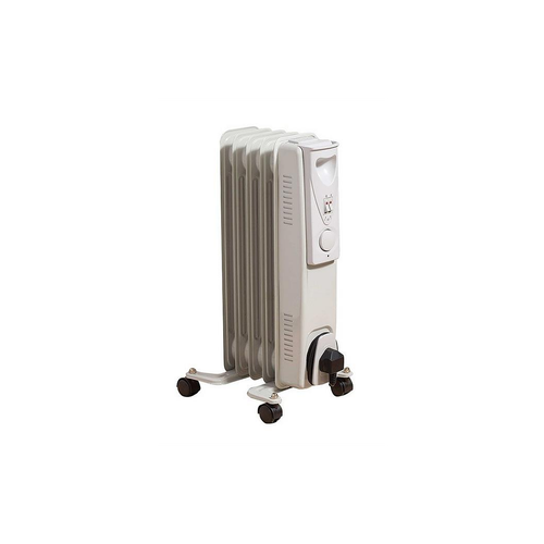Daewoo 5 Fin 1000W Oil Filled Radiator Portable Heater