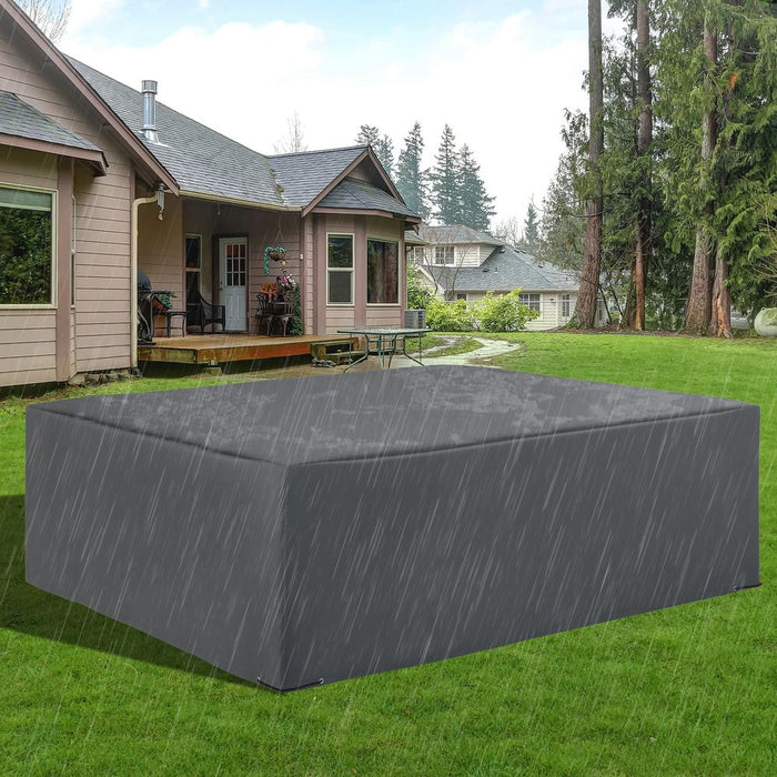 Outsunny 225x210cm Outdoor Garden Furniture Protective Cover UV Resistant - High Quality