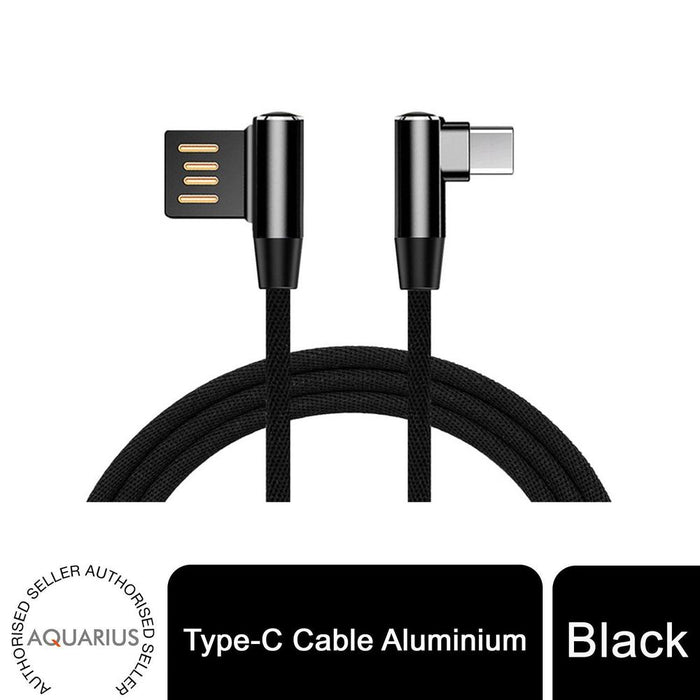 Aquarius Flexible And Wrest Resistant Universal Type-C Aluminium Cable