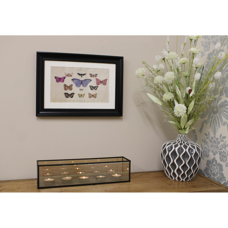 Exquisite Mirrored Tealight Holder - Perfect for Any Mantel or Tabletop