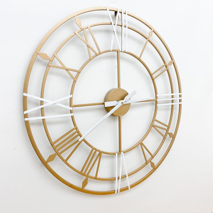 Stunning 60CM Wall Clock - High Quality & Detailed Design - Perfect for Any Room - Battery Operated