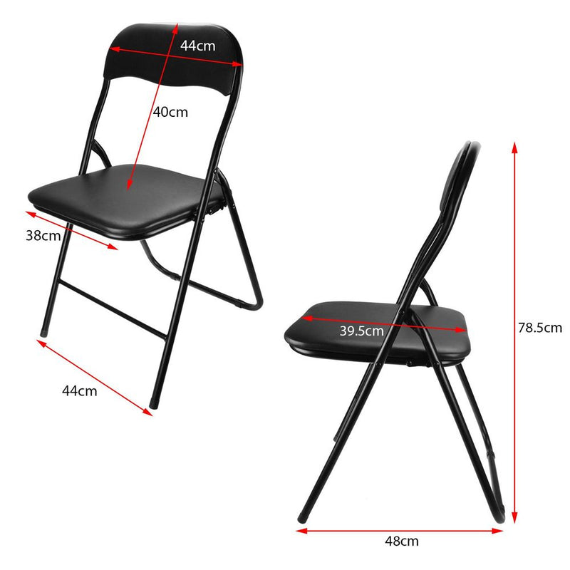 ASAB Vinyl Padded Folding Chair - Best Quality Metal Chair for Any Occasion