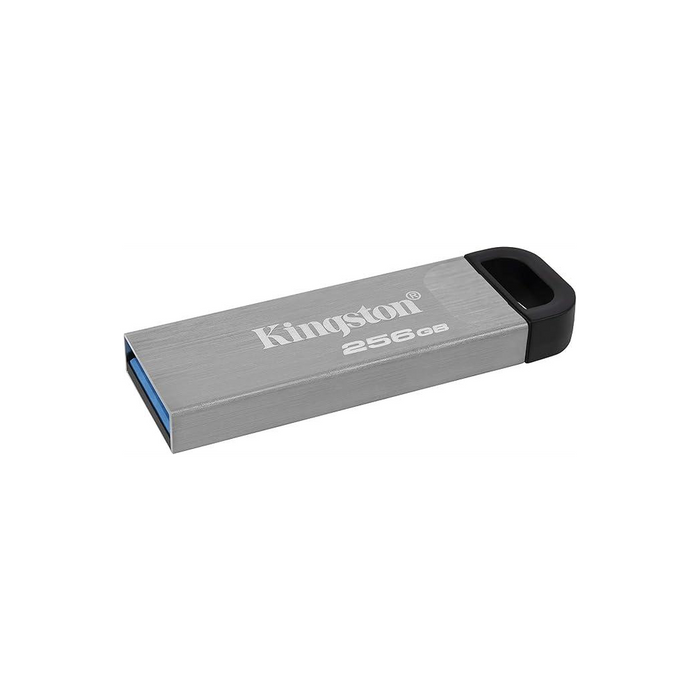 Kingston DataTraveler Kyson USB 3.2 Gen 1 Flash Drive 256GB - Stylish Capless Metal Case