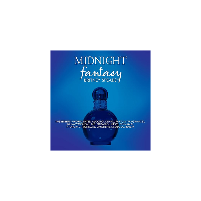 Britney Spears Midnight Fantasy Eau De Parfum Spray 100ml