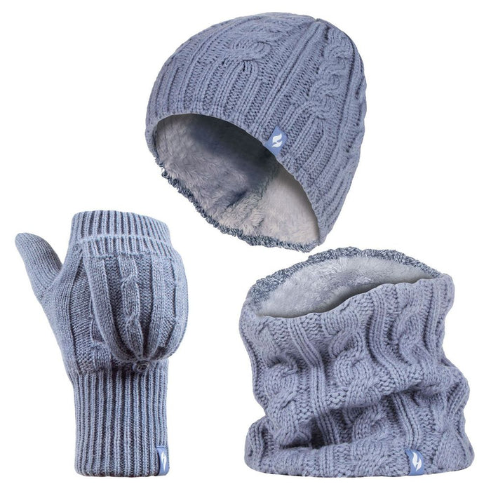 Heat Holders - Ladies Set - Hat / Converter Glove / Neckwarmer