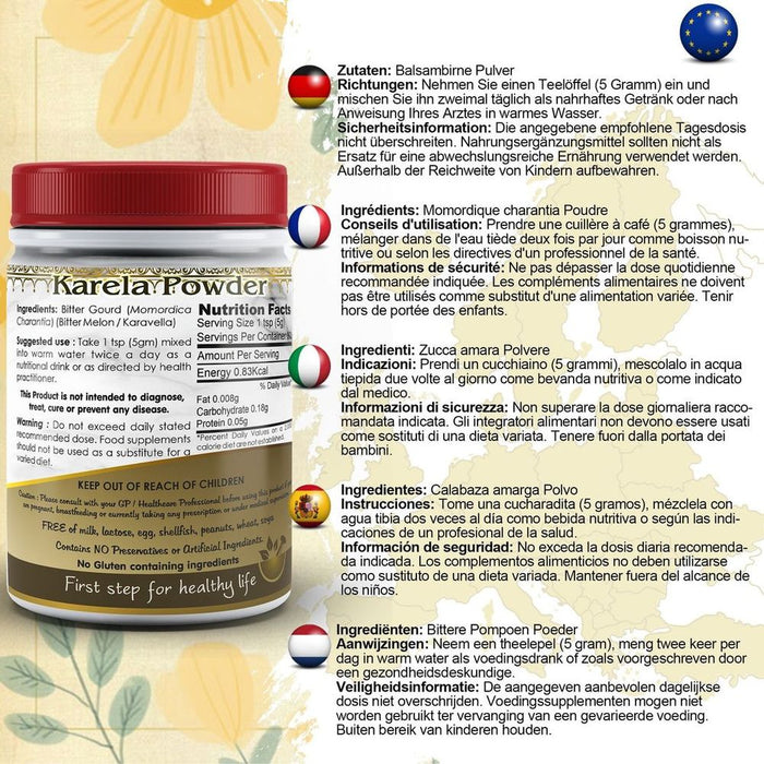 Pure and Premium Karela Powder