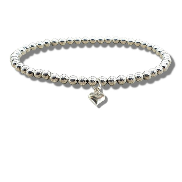 Premium Silver Beaded Bracelet - Stunning Quality, Perfect Gift for Girls - Shop Now!