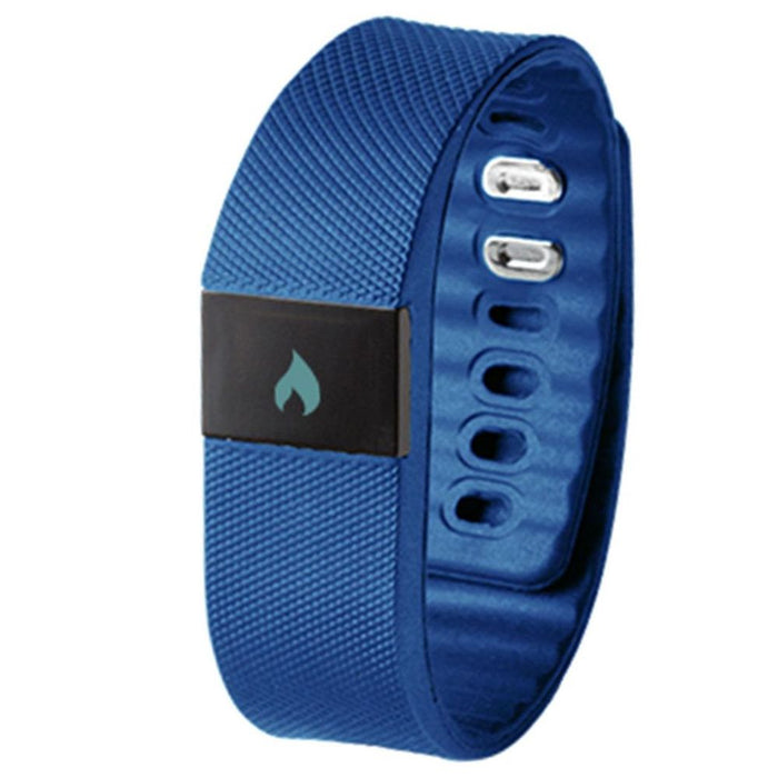 BAS-Tek Classic Fitness Bluetooth Sports Activity Bracelet - Navy