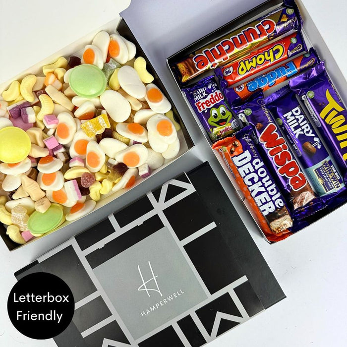 Retro Sweets Letterbox Gift Hamper