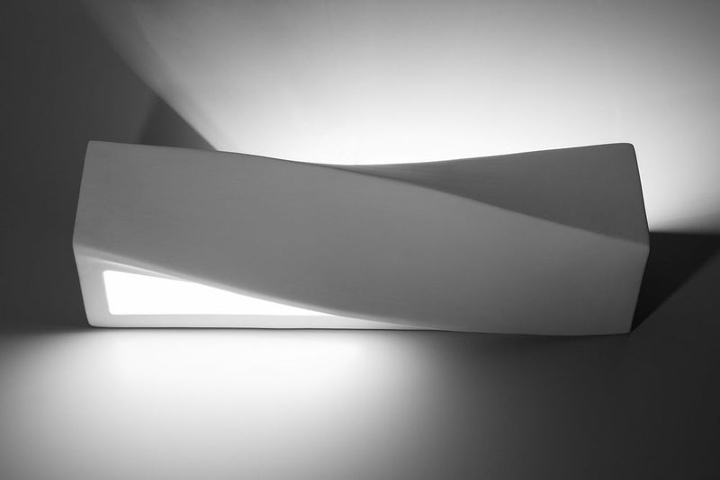 Sleek Ceramic LED Wall Lamp | Classic Design, Paintable | High-Quality | Free Shipping