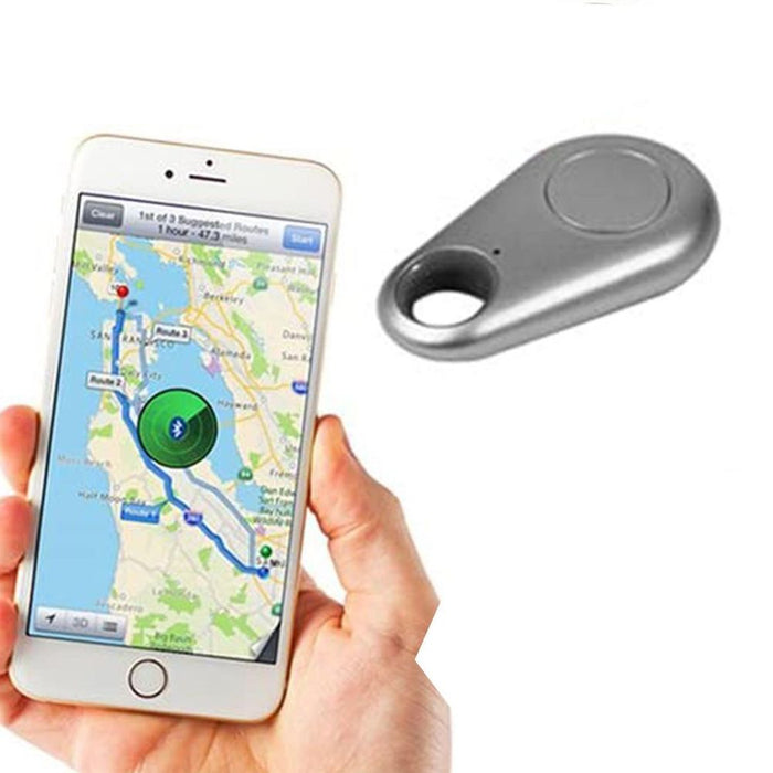 Aquarius Key Finder Anti-Lost Alarm, GPS Last Location, Silver