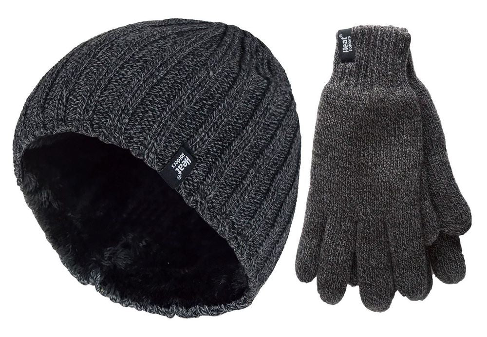 Heat Holders - Mens Set - Hat & Gloves