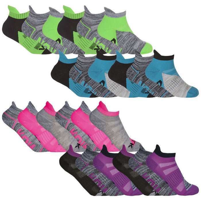 12 PAIRS - Kids Space Dyed Trainer Socks