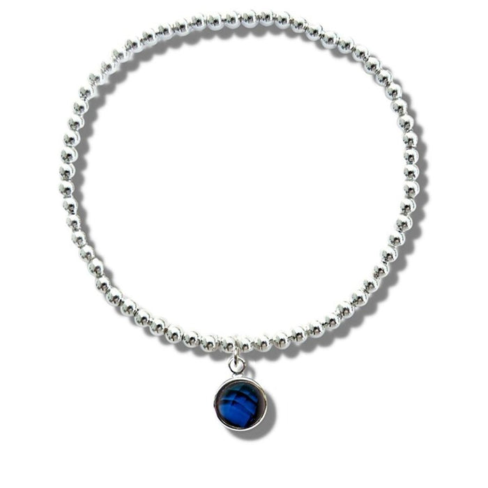 Bright Blue September Birthstone Bracelet - Perfect Gift!