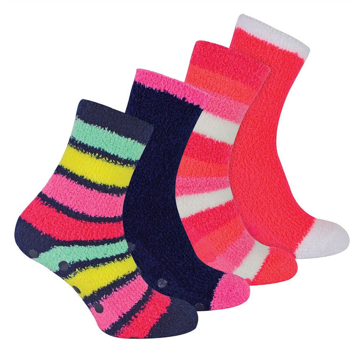 4 PAIRS - Sock Snob Ladies Cosy Socks