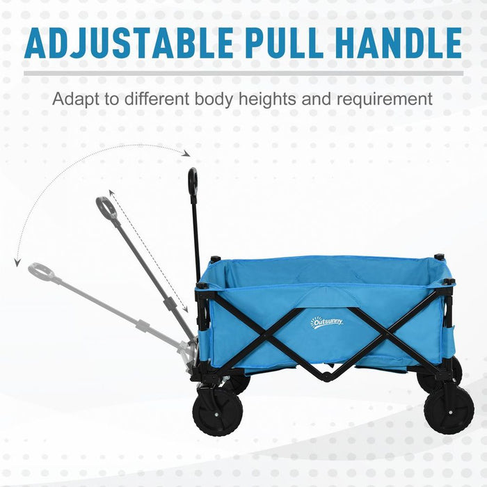 Foldable Cargo Wagon Trailer Trolley for Beach Garden - Professional Seller, High Quality