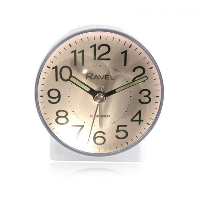 High-Quality Ravel Quartz Alarm Clock - Sleek, Bold, and Dependable. Perfect for Any Room!