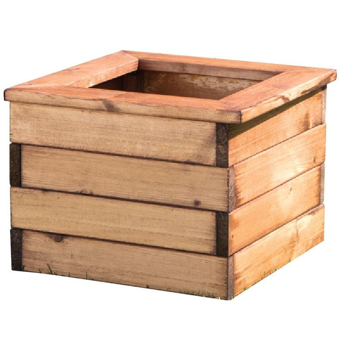 Premium Regular Wood Planter-Drainage, Handcrafted, British Made, 25L Volume, 10-Year Guarantee