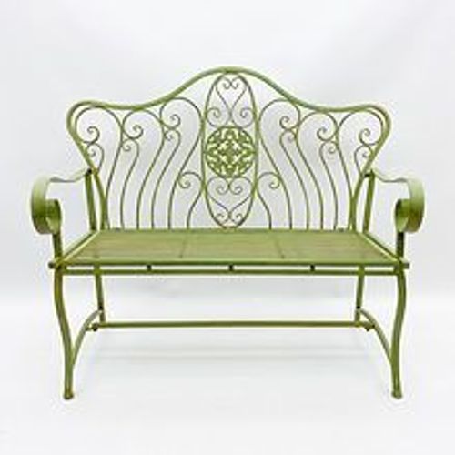 125CM LEAF GREEN BENCH