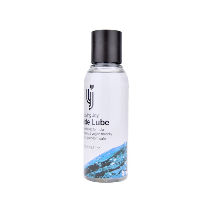 Loving Joy Slide Water Based Lubricant 100ml - Paraben-Free, Safe for Toys & Condoms