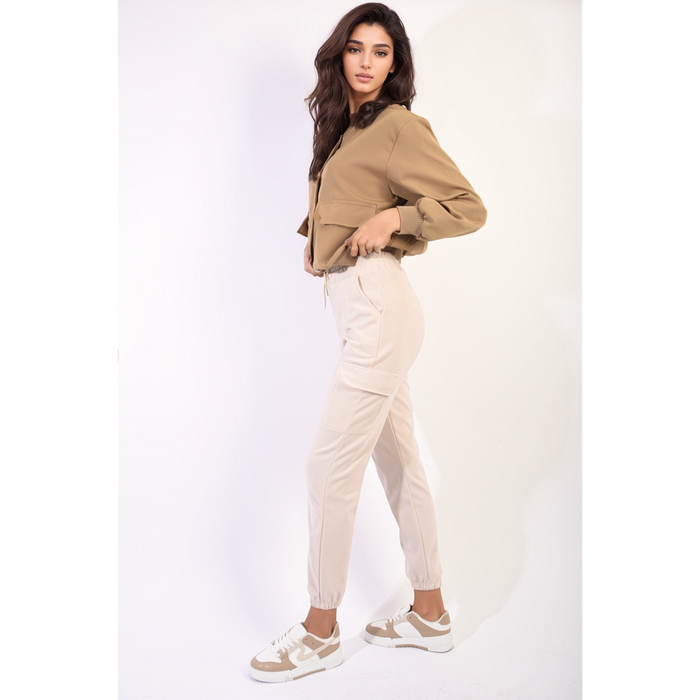 Cargo Pocket Trouser with Drawstring