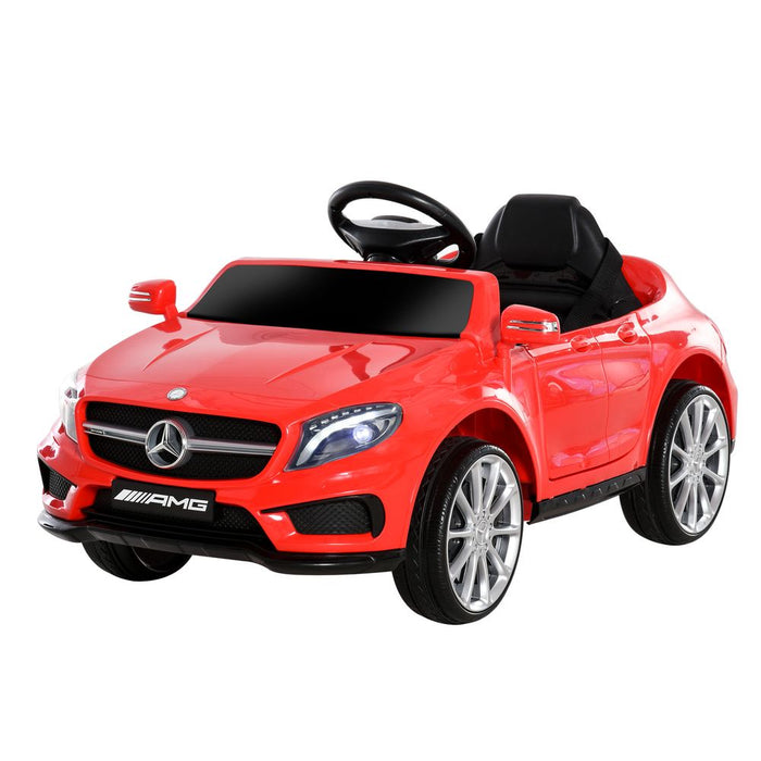 Licensed Mercedes Kids Ride On Car | Remote Control, Music, Lights | Red