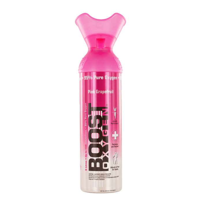 95% Pure Oxygen with Pink Grapefruit Aroma - 100% Natural 9L - Boost Energy, Focus, and Mood