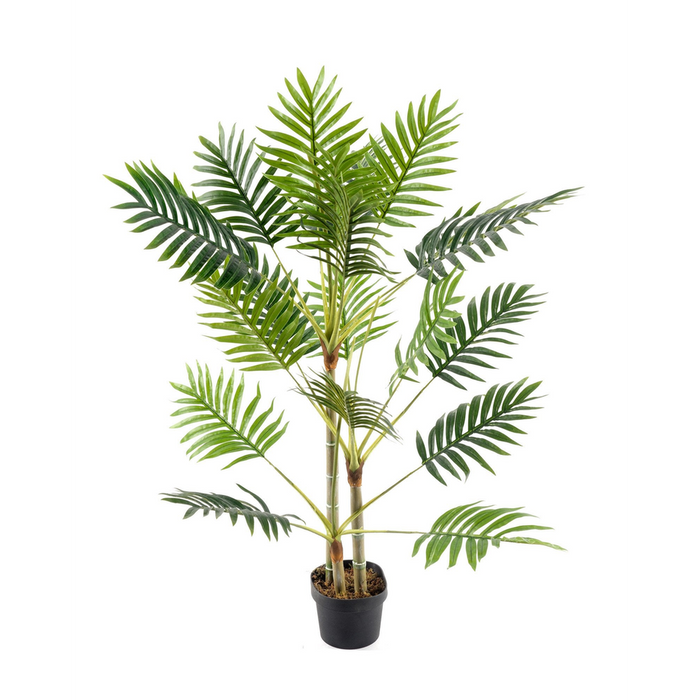 Palm Tree Home Decor - Realistic 100cm Tall Indoor/Outdoor Artificial Plant