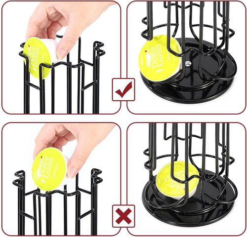 VINSANI 24 POD BLACK COFFEE POD STAND 0000183