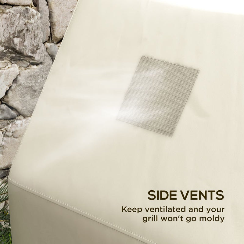 Outsunny BBQ Cover, Waterproof UV Protection, 188x71x125cm - Top Quality & Durable