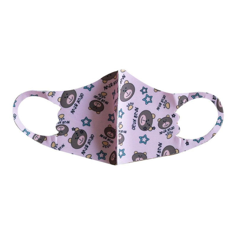 Termin8 Kids Bear Face Mask - High-Quality & Breathable - Ages 6-12