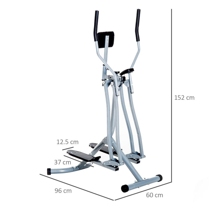 High-Quality LCD Air Walker Glider Cross Trainer for Home Gym - HOMCOM