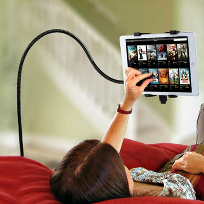 Aquarius 360° Clamp Tablet Holder - Blue/Red/Rose Gold, Best Quality for Smart Devices