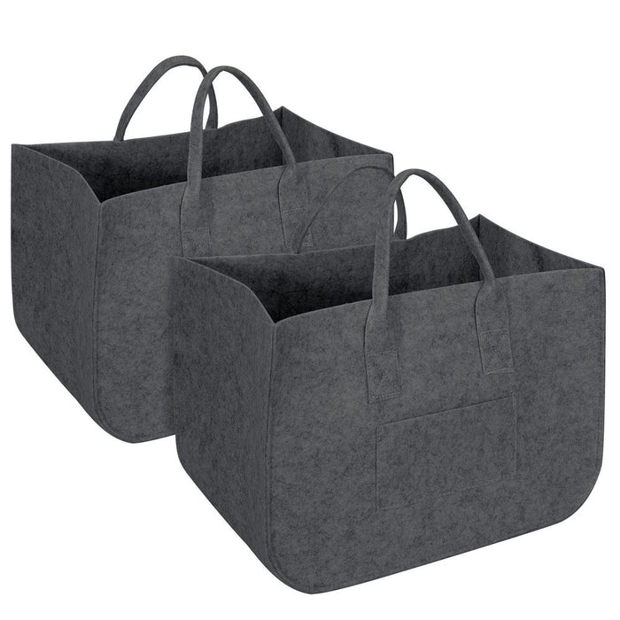 VINSANI 2pk Storage Baskets - Multifunctional, Premium Quality, Minimalist Design